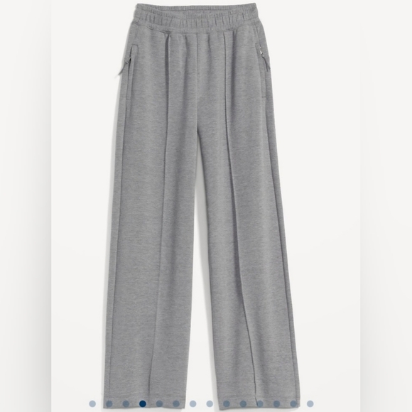 PLUS SIZE 4X High-Waisted Dynamic Fleece Wide-Leg Pants - Picture 3 of 5